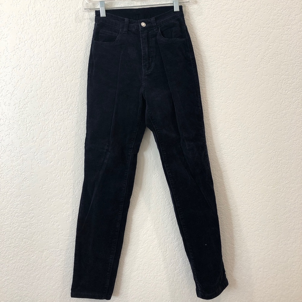 Brandy Melville Navy corduroy Pants